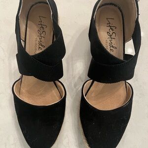 Life Stride Women's Black Keaton Espadrilles